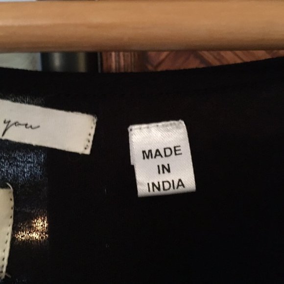 Peppercorn Sheer Boho 3/4 Sleeve Tunic Blouse - Picture 9 of 10